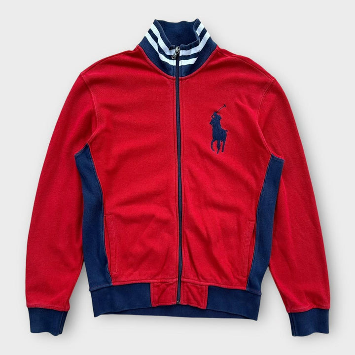 Bluza Polo Ralph Lauren zapinana na zamek - mała
