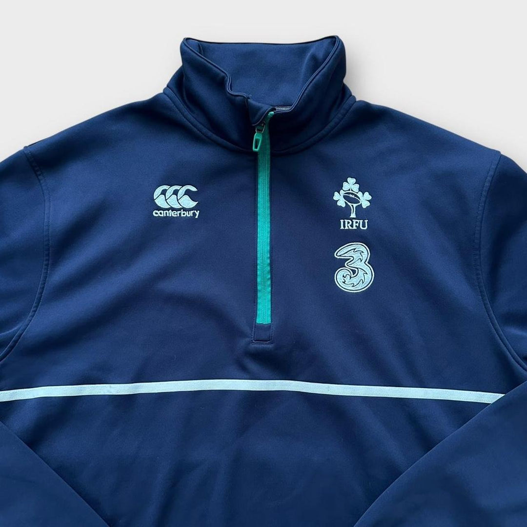 Irlandzka bluza do rugby z zamkiem błyskawicznym w rozmiarze XL