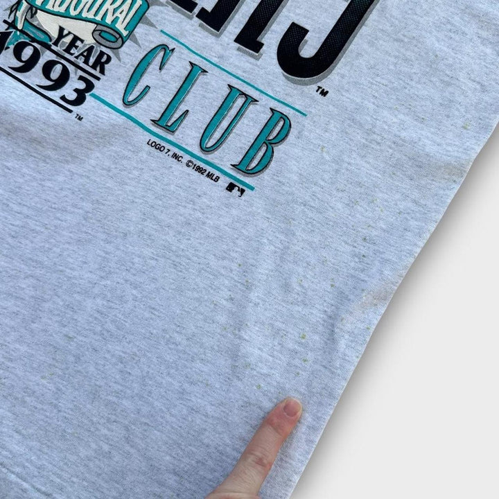 Vintage koszulka z grafiką Florida Marlins – XL