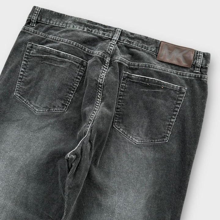 Sztruksowe spodnie Michaela Korsa - stan 38