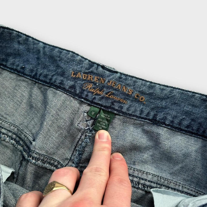 Spodnie bojówki Ralph Lauren z szerokimi nogawkami - damskie 10