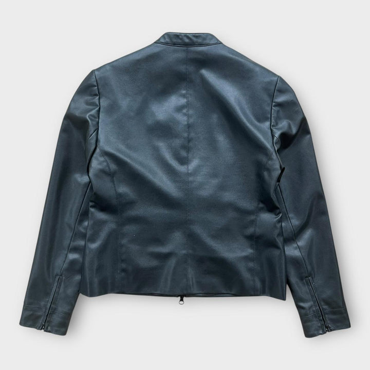 Kurtka skórzana damska Vintage Y2K - UK12