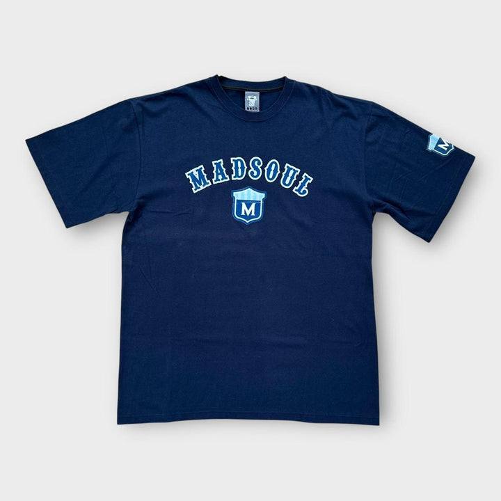 Koszulka z grafiką Y2K Mad Soul – XL