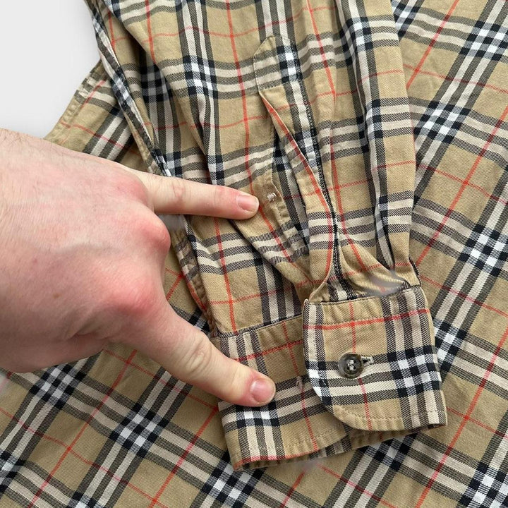 Koszula w kratę Burberry Nova - XXL