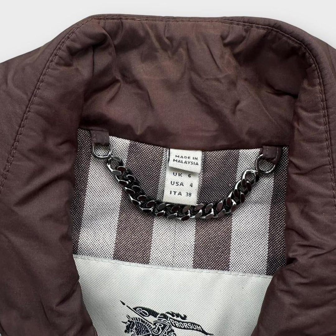 Nylonowy trencz Vintage Burberry - UK6