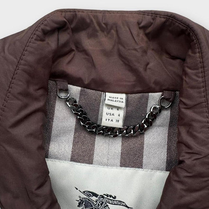 Nylonowy trencz Vintage Burberry - UK6
