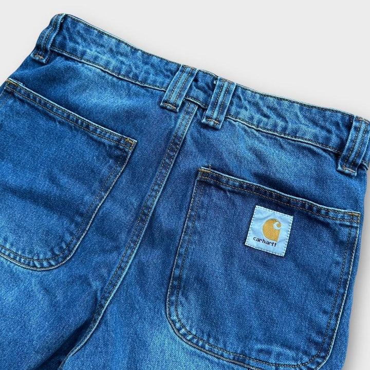 Dżinsowe spodenki robocze Carhartt, talia 30 cali