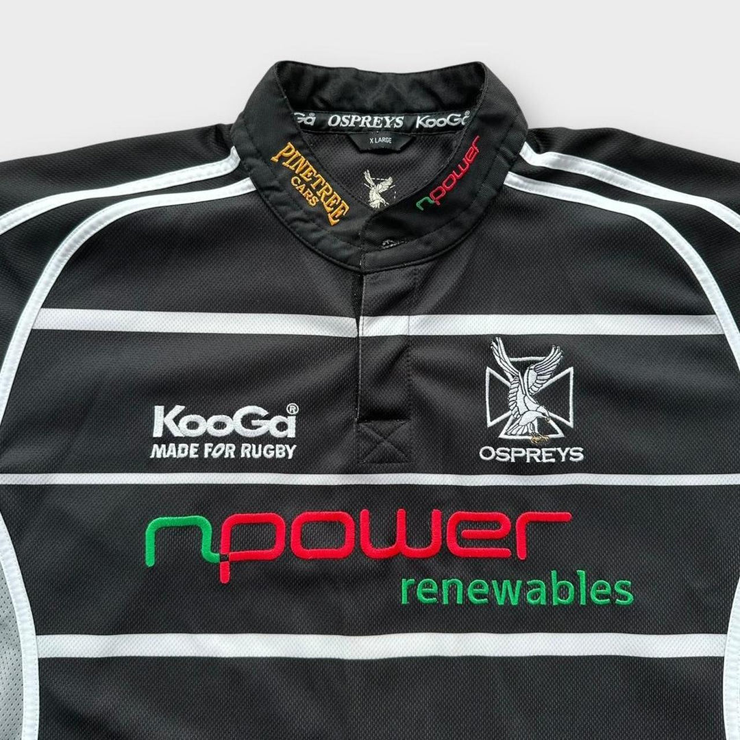Koszulka do rugby Vintage Ospreys – XL