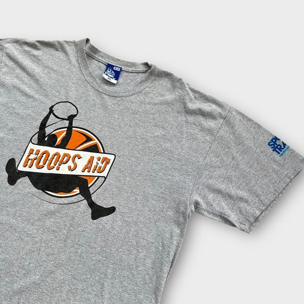 Koszulka z grafiką przedstawiającą piłkę do koszykówki – XL