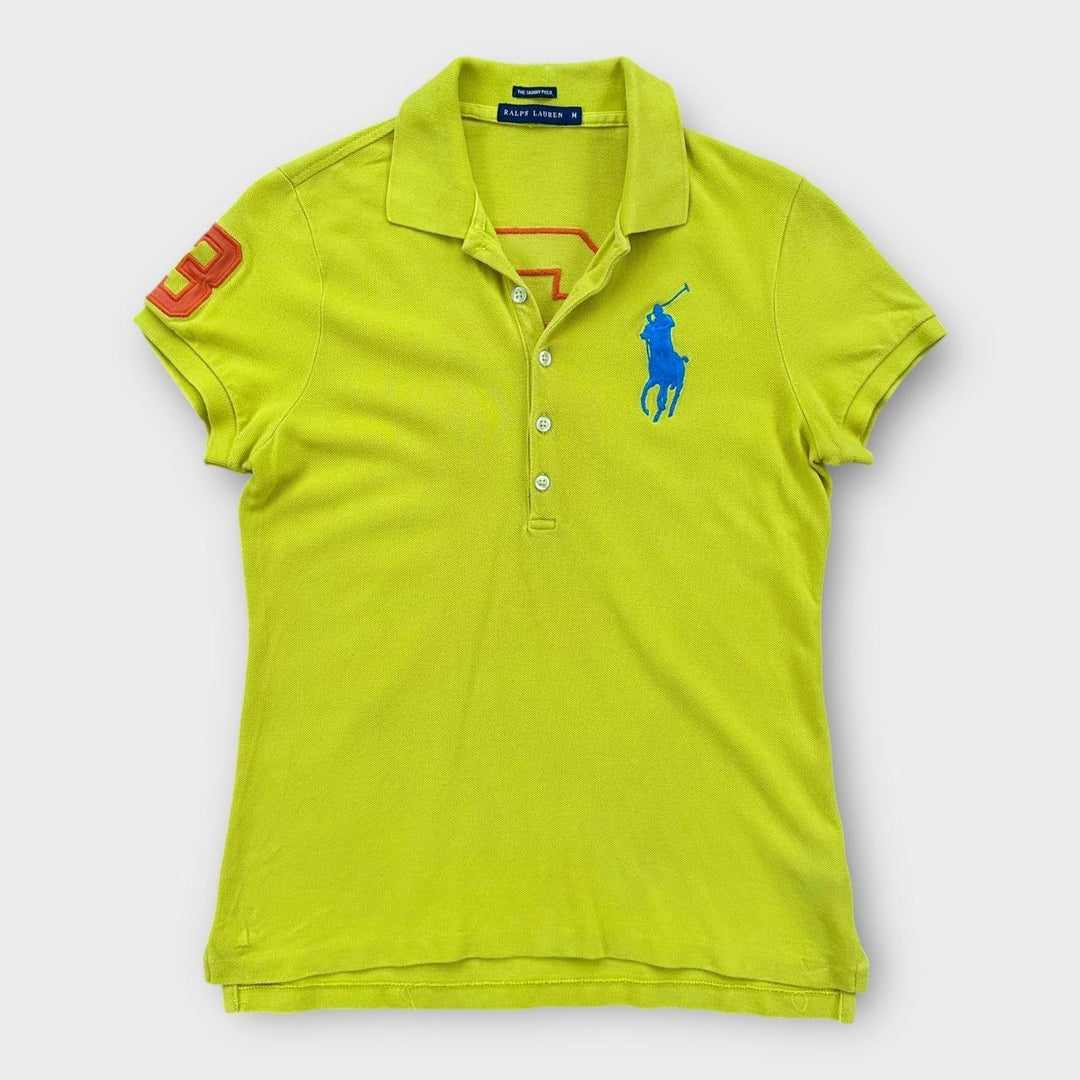 Koszulka polo Ralph Lauren z dużym kucykiem – średnia, damska