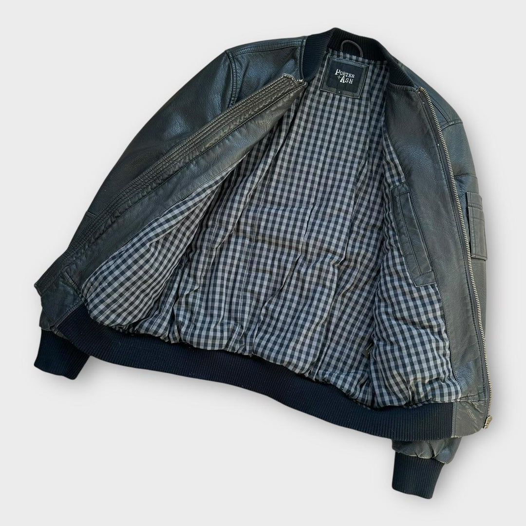 Kurtka skórzana Porter and Ash - mała