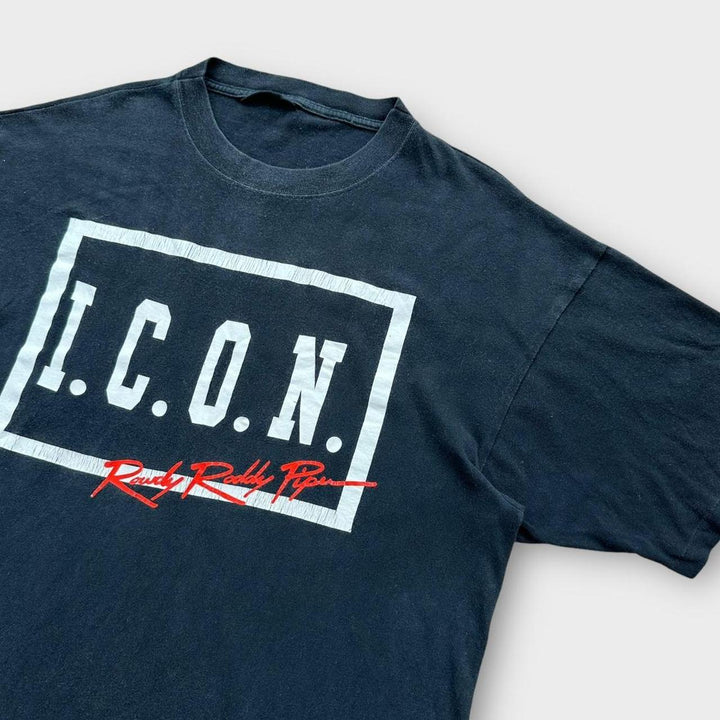 Koszulka zapaśnicza w stylu vintage Rowdy Roddy Piper – XL