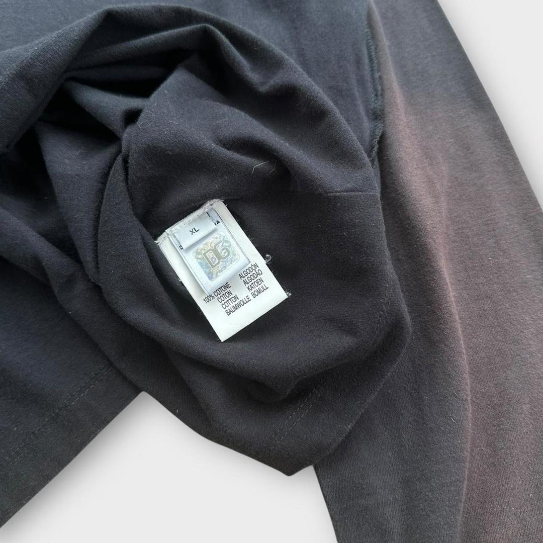 Koszulka z długim rękawem D&G Spell Out – junior XL (damska duża)