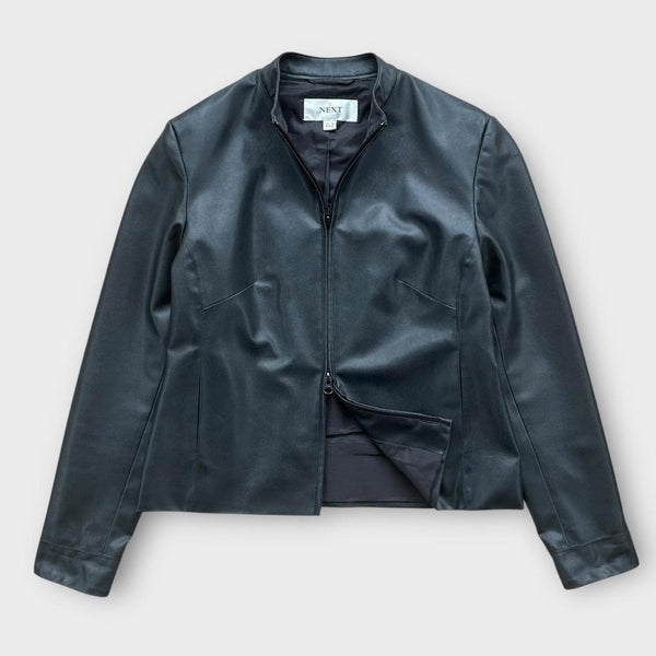 Vintage Y2K women’s leather jacket - UK12