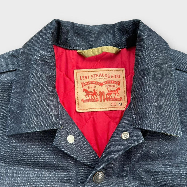 Kurtka bomber Levi’s NFL z denimu – średnia