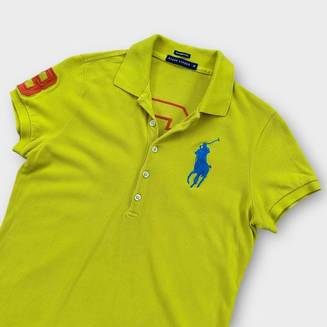 Koszulka polo Ralph Lauren z dużym kucykiem – średnia, damska