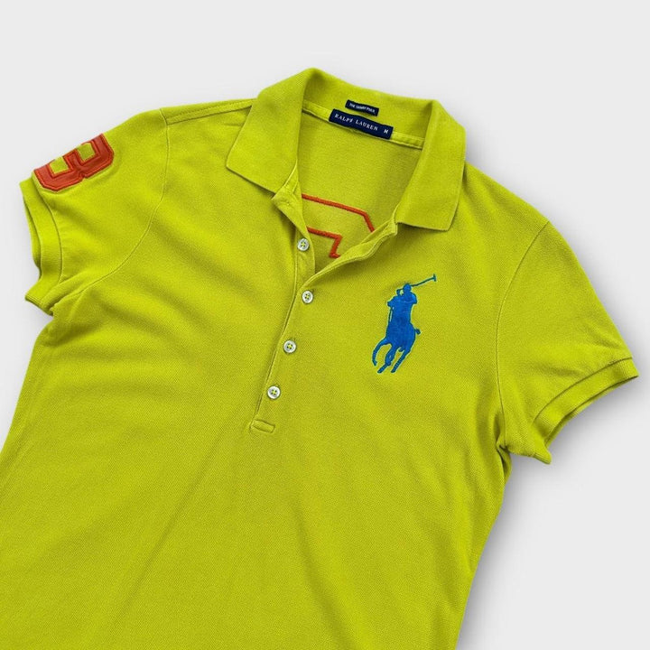 Koszulka polo Ralph Lauren z dużym kucykiem – średnia, damska