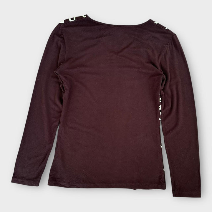 Top D&G Y2K BRĄZOWY - duży damski