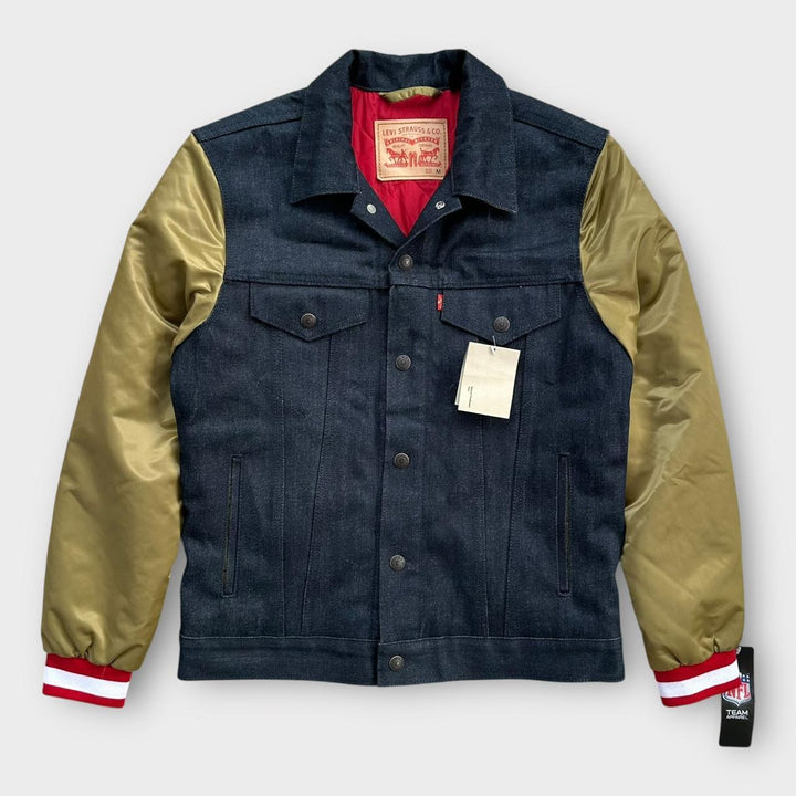 Kurtka bomber Levi’s NFL z denimu – średnia