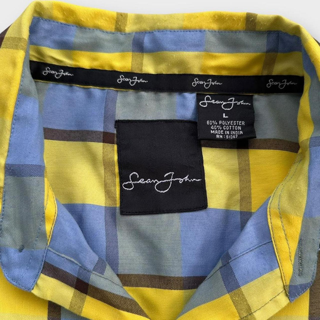 Koszula z krótkim rękawem Vintage Sean John - duża (pasuje jak luźna XL)