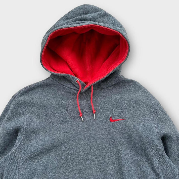 Bluza z kapturem Nike swoosh w kolorze szarym - średnim