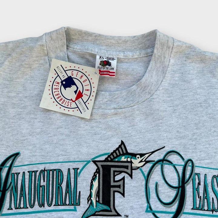 Vintage koszulka z grafiką Florida Marlins – XL