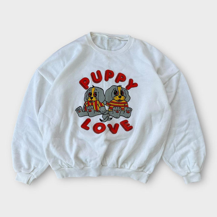 Bluza z grafiką z lat 80-tych - średnia