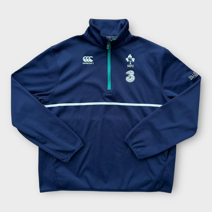 Irlandzka bluza do rugby z zamkiem błyskawicznym w rozmiarze XL