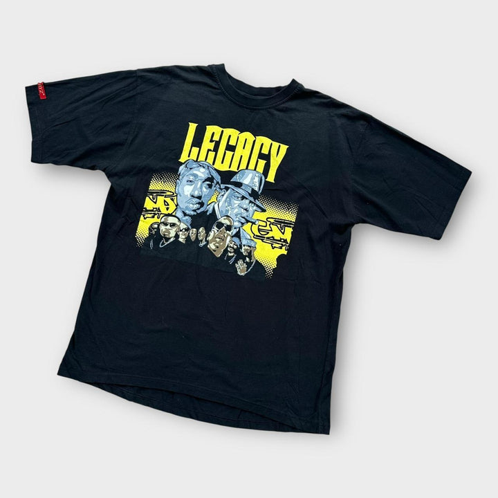 Vintage koszulka z grafiką Tupaca i Biggiego – XL