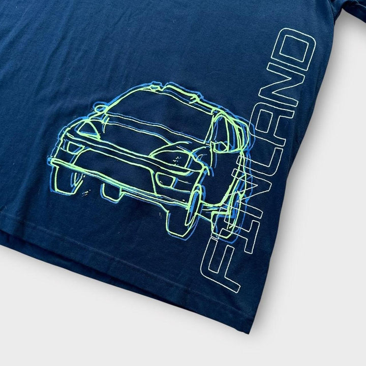 Koszulka z grafiką rajdową Vintage Motor – XXXL