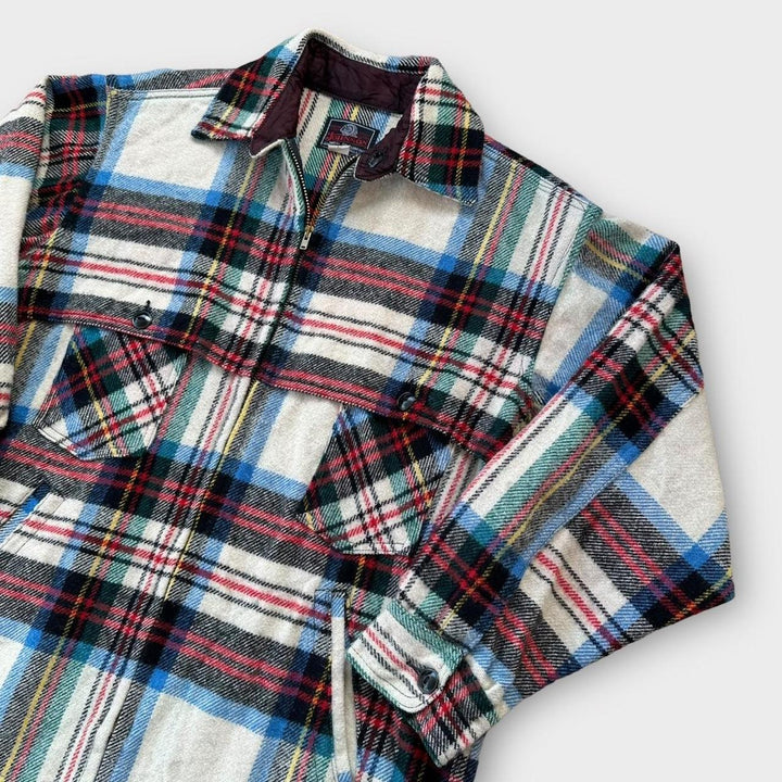 Wełniana kurtka flanelowa Johnson Woolen Mills – duża