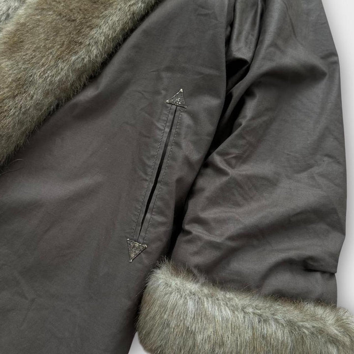 Kurtka afgańska vintage - duża damska (sprawdź wymiary)