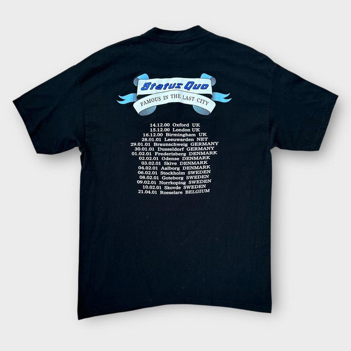 Koszulka Vintage Status Quo Band - XL (pasuje na średni rozmiar)