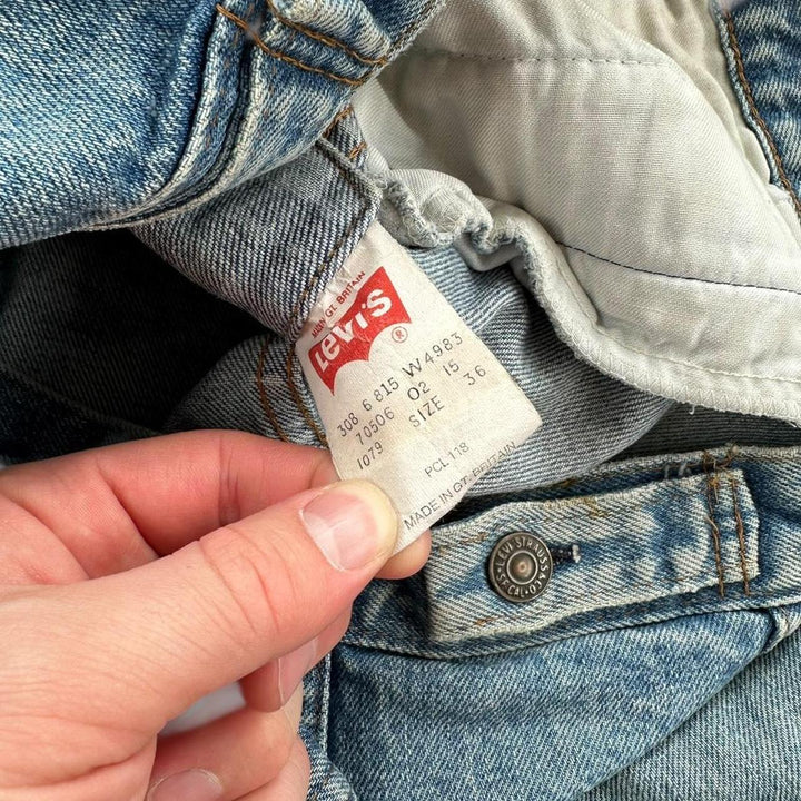 Kurtka jeansowa Vintage Levi’s – średnia damska