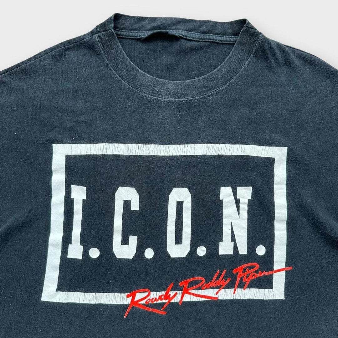 Koszulka zapaśnicza w stylu vintage Rowdy Roddy Piper – XL