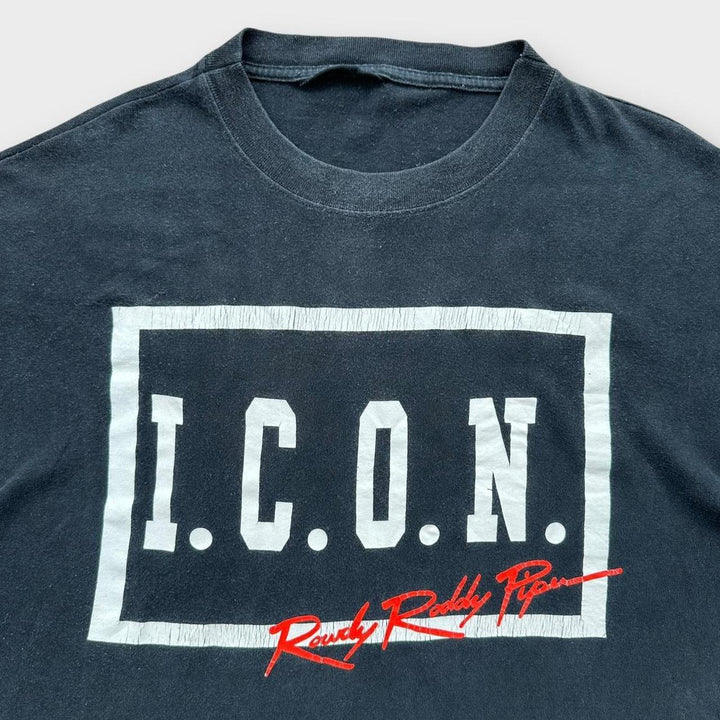 Koszulka zapaśnicza w stylu vintage Rowdy Roddy Piper – XL