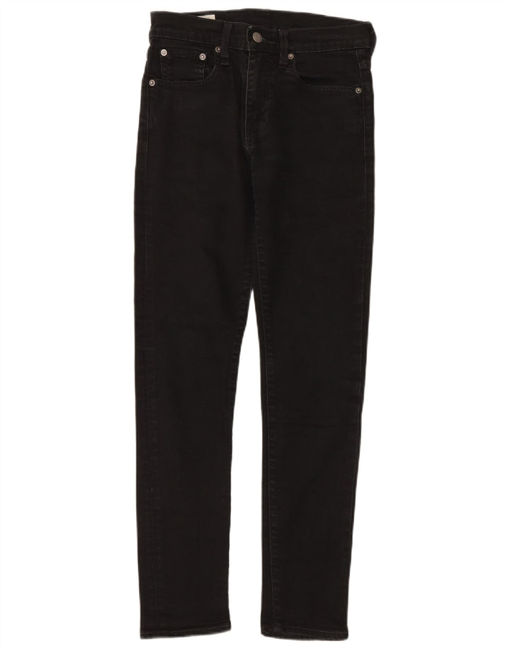 Damskie jeansy Levi's Skinny W28 L30 Czarna bawełna