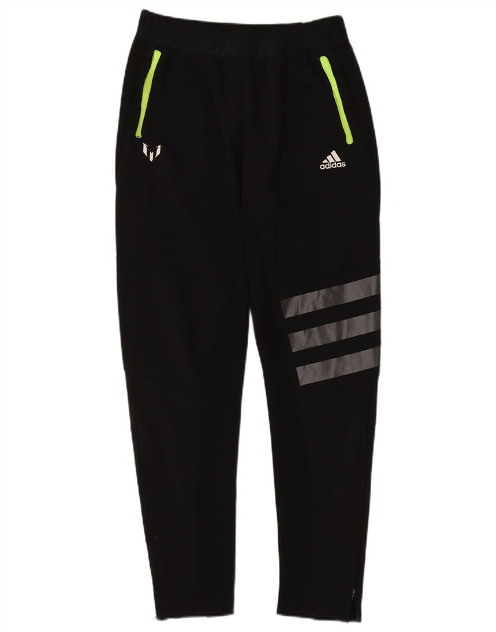 Chłopięce spodnie dresowe Adidas 13-14 lat, czarny poliester