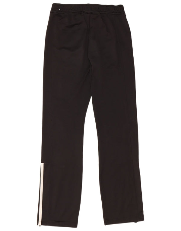 Damskie spodnie dresowe Adidas UK 8/10, małe, czarne, poliestrowe