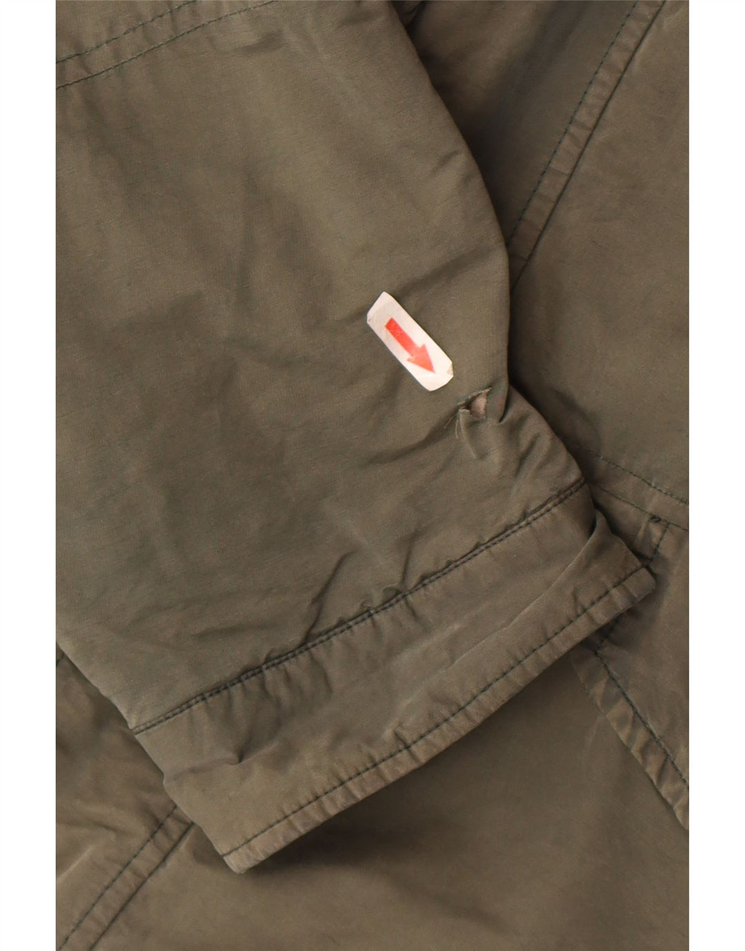 Męska kurtka z kapturem Hackett UK 42 XL, bawełniana khaki