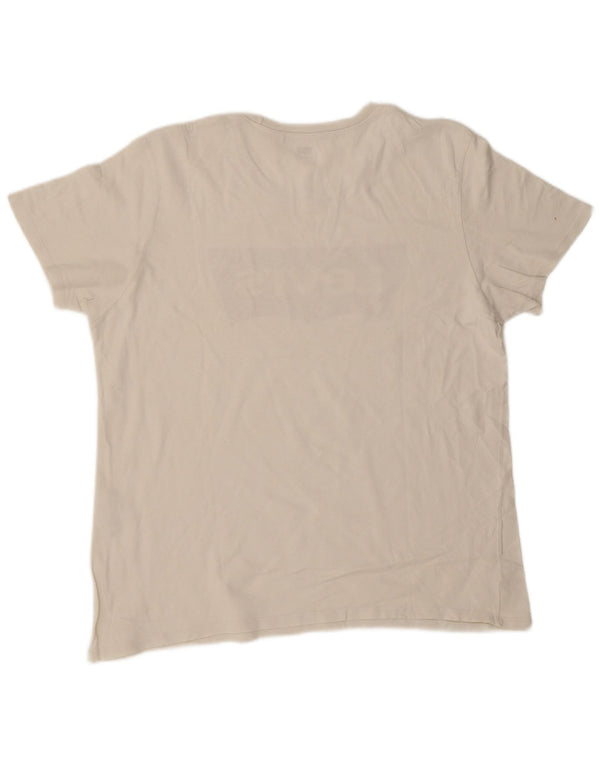 Męski T-shirt z grafiką Levi's Top XL, biały