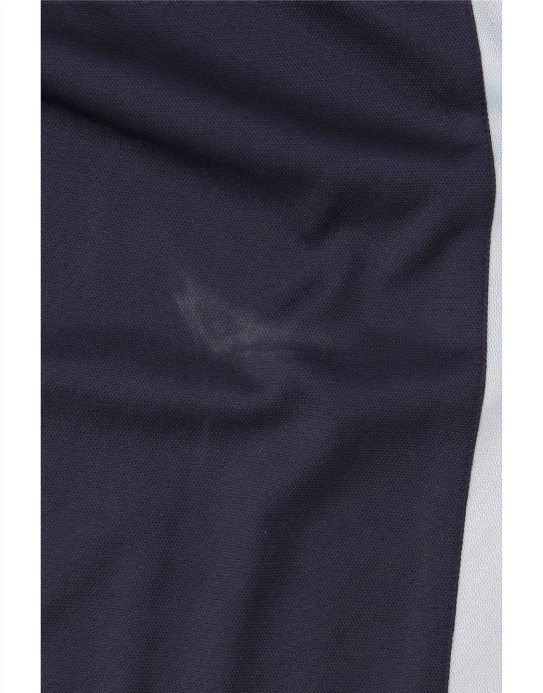 Męskie spodnie dresowe Asics, duże, granatowe, z poliestru w blokach kolorów