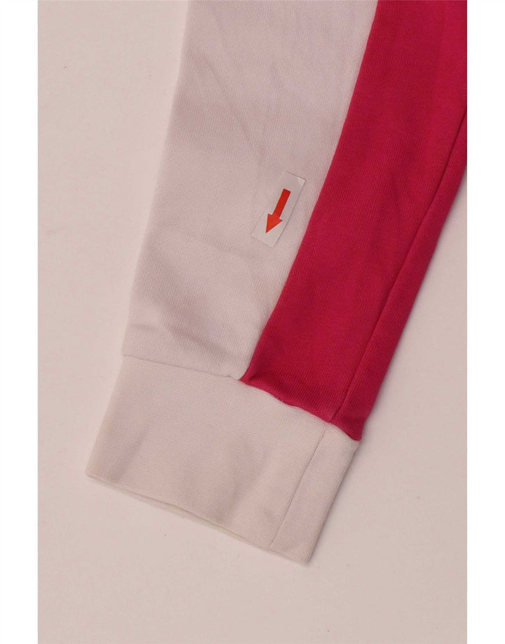 Damska bluza typu oversize Fila Crop Jumper UK 10 Small Pink Colorblock