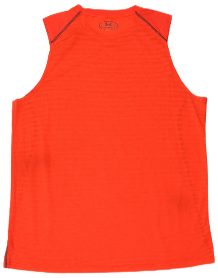 Męska kamizelka Under Armour Heat Gear Top 2XL Pomarańczowy poliester