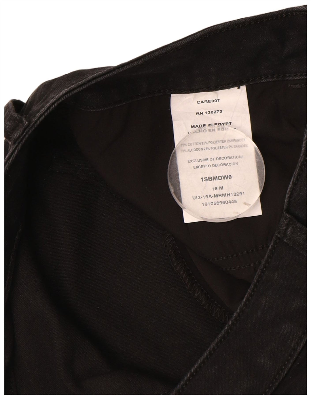 Damskie jeansy Lee Bootcut ze średnim stanem US 16 2XL W36 L32, czarne, bawełniane