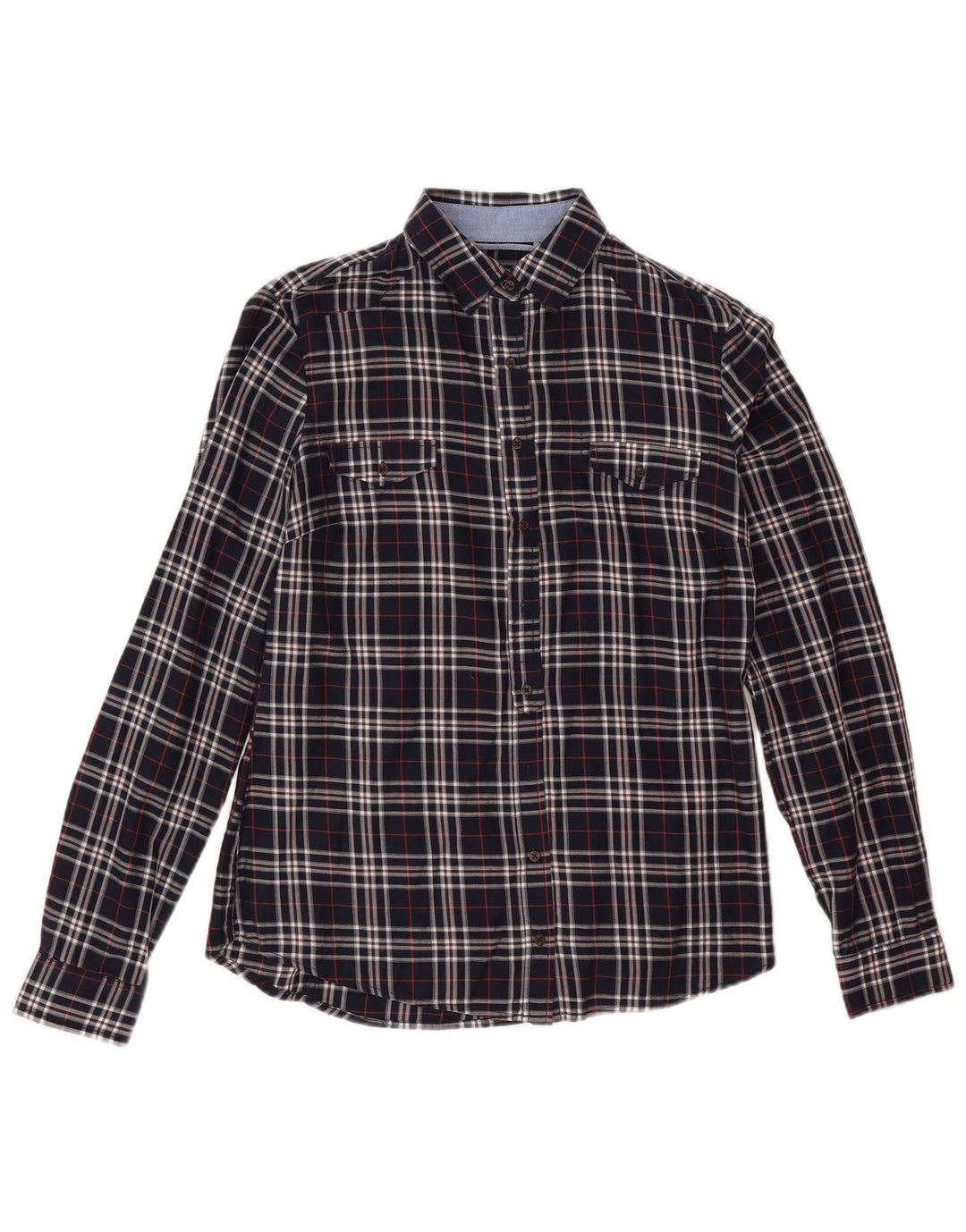Koszula damska Massimo Dutti EU 38 w małą granatową kratkę