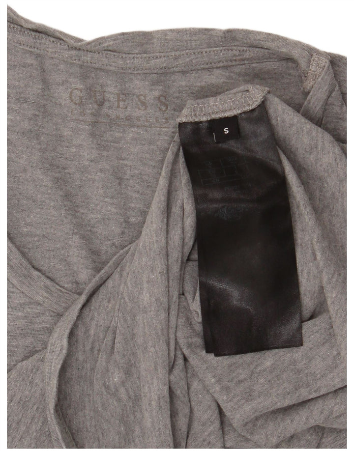 Damska koszulka graficzna Guess Top UK 8 Small Grey