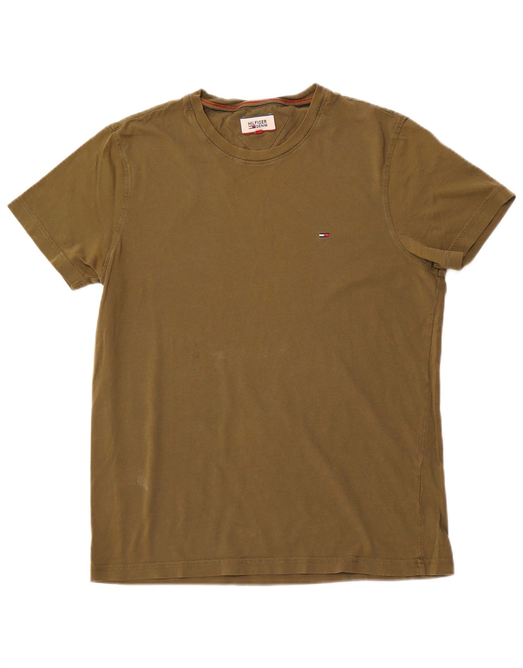 T-shirt męski TOMMY HILFIGER, duży, khaki