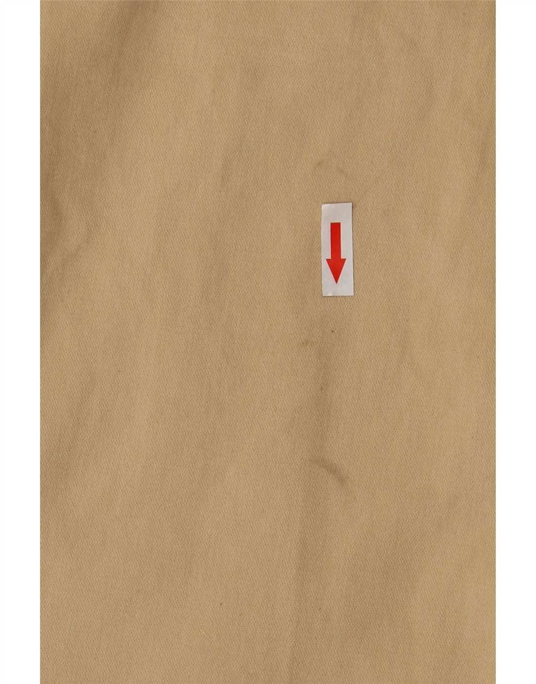 Męskie proste spodnie codzienne TOMMY HILFIGER W34 L32 Beżowa bawełna