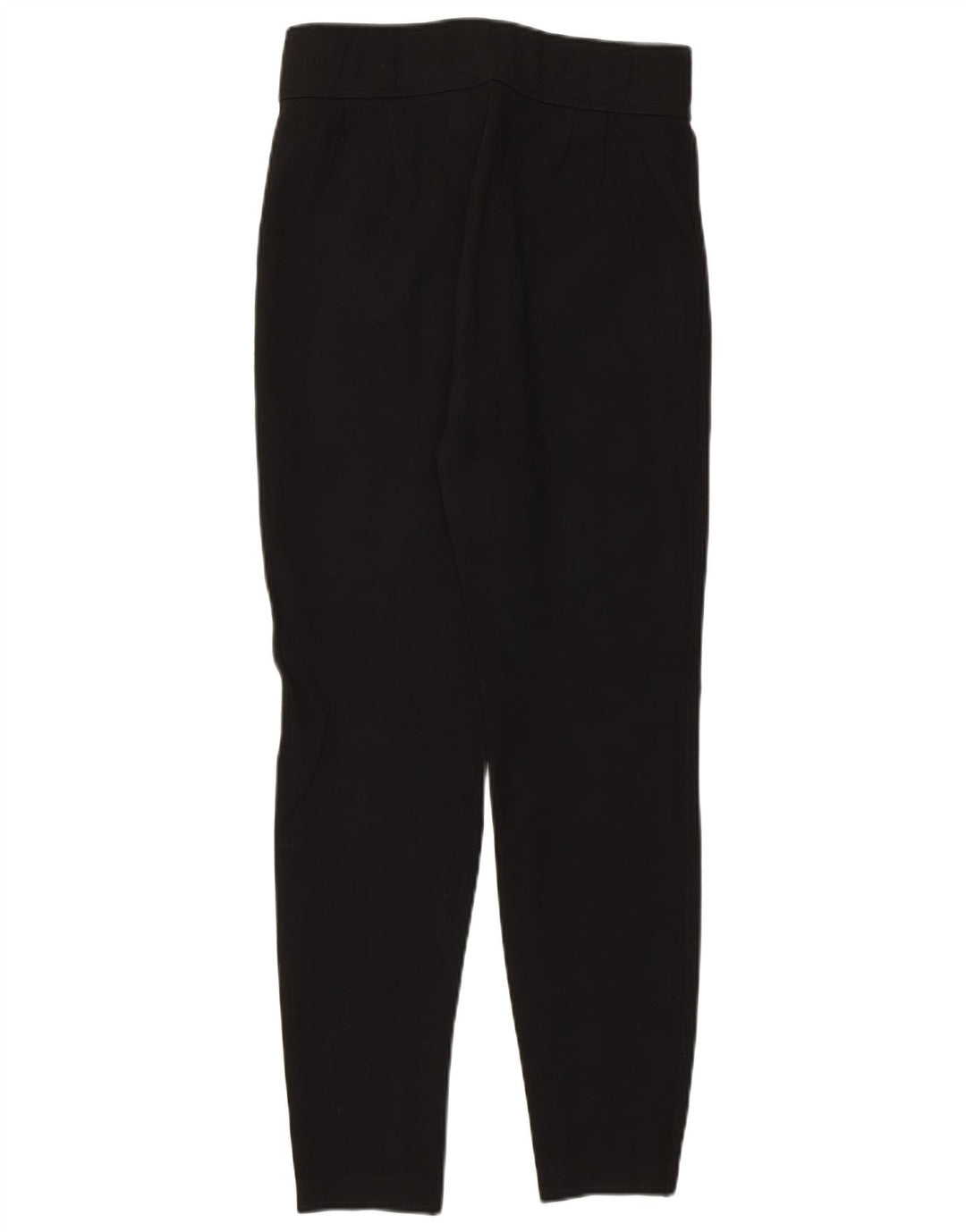 Damskie, obcisłe spodnie z wysokim stanem Zara, średnie W28 L27, czarna wiskoza